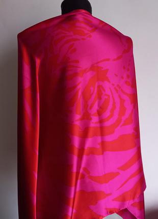 Шикарный шелковый платок шаль шарф5 фото