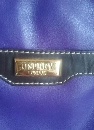 Кожаная сумка кроссбоди osprey london2 фото