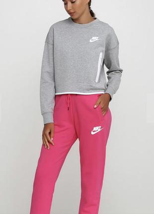 Спортивные штаны nike розовые