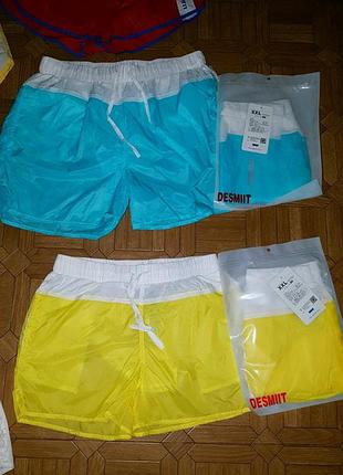 Шорты для купания мужские, подросток desmiit m-xxl невесомые, очень тонкие