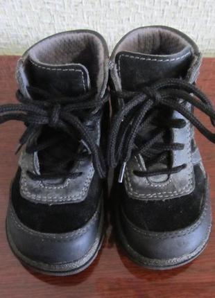 Кожаные замшевые ботинки черевички на малыша 212 фото
