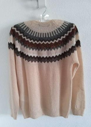 Светр брендовий мохер hallhuber italian yarn 150 eur