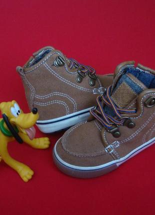 Ботинки next натур замша 20-21 размер