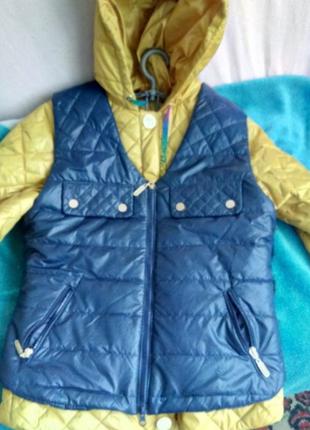 Куртка+жилетка