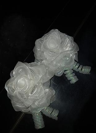 Банты для волос на резинке