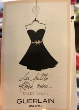 Аромат guerlain la petite robe none  пробник 1 мл