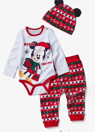 Новорічний костюм малюку pepco mickey mouse р. 80, на 9-12міс