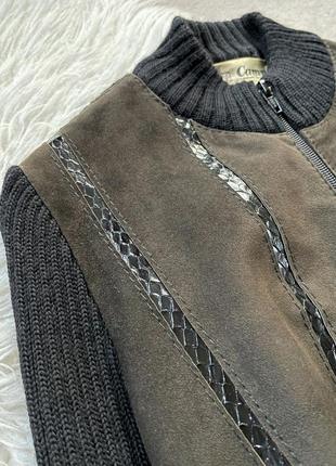 Женская шерстяная теплая кофта на молнии camp creations tricot швейцария5 фото