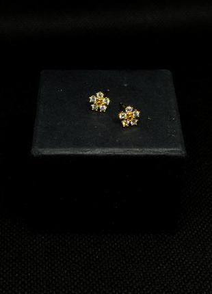 Сережки - сніжинки