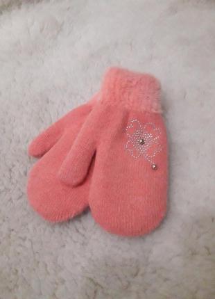 Рукавиці дитячі рукавички для дівчинки