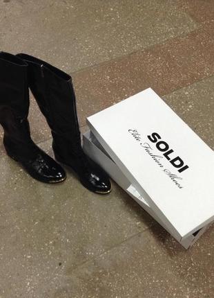 Сапоги жокеи кожаные!