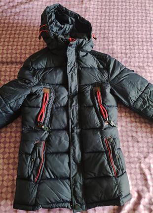 Зимняя удлиненная куртка8 фото