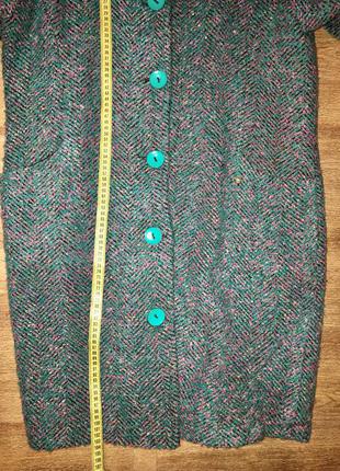 Шикарное пальто италия 🇮🇹 р.48-50 bella biue оригинал.5 фото