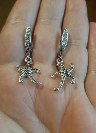 Серьги , гипоаллергенный сплав