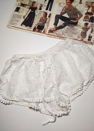 Кружевні шортики для сну h&m, xs