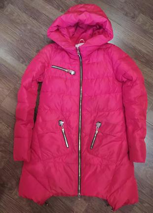 Пуховик для дівчинки підлітка