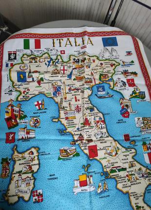 Скатерть полотенце салфетка италия1 фото