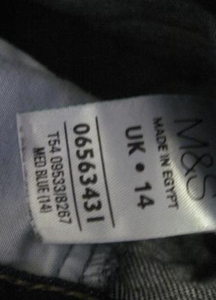 Юбка джинсовая marks&spencer 14р(xl)3 фото