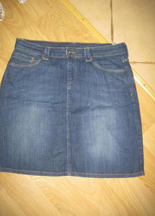 Юбка джинсовая marks&spencer 14р(xl) 4
