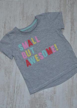 Милая футболка на 12-18 мес