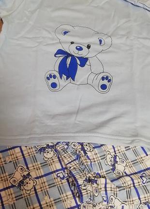 Теплая пижама тедди 6