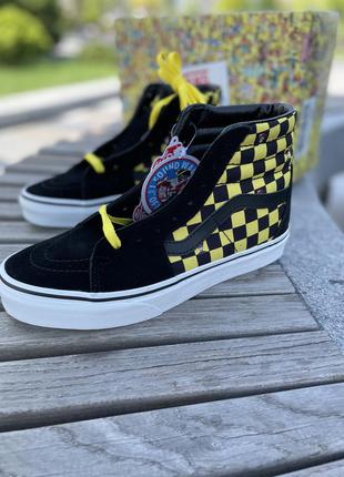 Кеды vans sk8-hi (where’s waldo?)5 фото