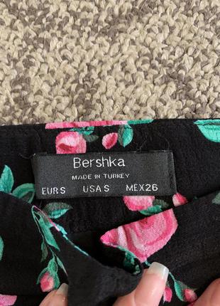 Черная мини юбка bershka3 фото