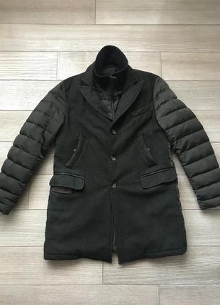 Чоловічий італійський пуховик-пальто montecore