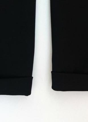 Черные штаны прямого пошива турция,плотная ткань , хорошо тянутся4 фото