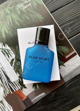 Zara man blue spirit чоловічі парфуми парфуми парфуми туалетна вода оригінал іспанія2 фото