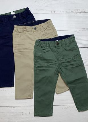 Штаны из твила нм остались светлые