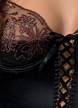 Корсет с пажами, трусики, шнуровка,ажур,кружево