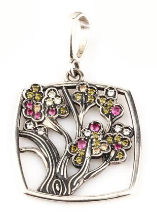 Подвеска hand made серебро 925 пробы