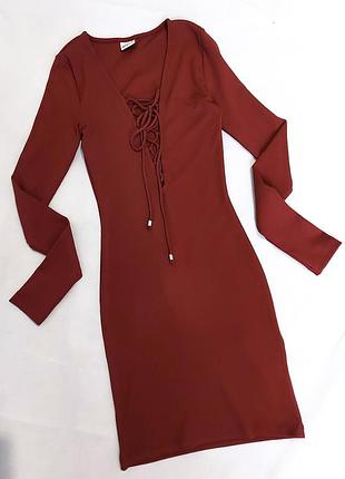 Платье в рубчик от gina tricot 3