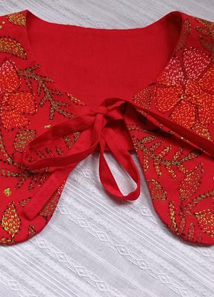 Воротник накладной, съёмный воротник