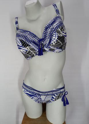 Крутий роздільний жіночій купальник chantelle 6652w7  на великі груди