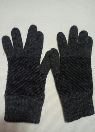 Рукавички теплые. вязание перчатки.