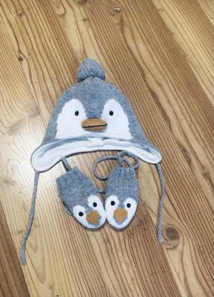 Шапка рукавички, варешки шапка