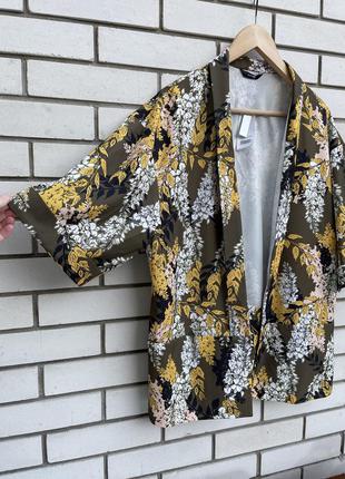 Новый цветочный кардиган кимоно george3 фото