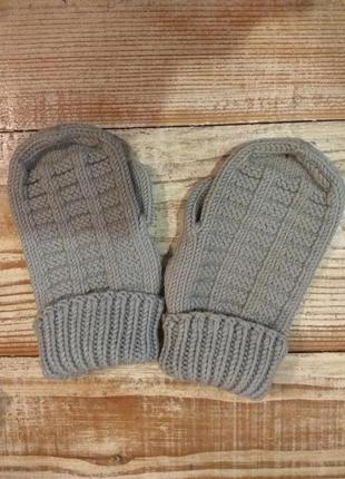 Теплые варежки