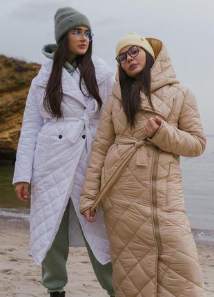 Купить Стеганые пальто на молнии — недорого в каталоге Женская одежда на  Шафе | Киев и Украина