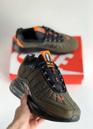 Nike air max 720 khaki winter (термо) кроссовки!!!8 фото