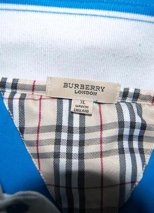 Рубашка футболка поло polo burberry london (england) оригинал на 48-50 р (xl)9 фото