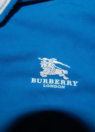 Рубашка футболка поло polo burberry london (england) оригинал на 48-50 р (xl)7 фото