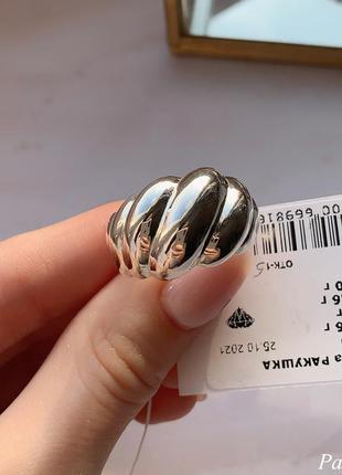 Стильний срібний набір 925 проби кольцо серьги серебро 9255 фото