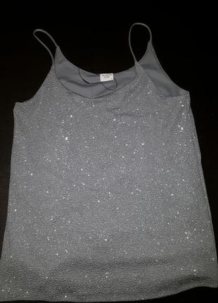 Блузка с блеском р.38