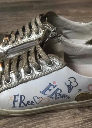 Шкіряні кеди tifani. 33 розмір