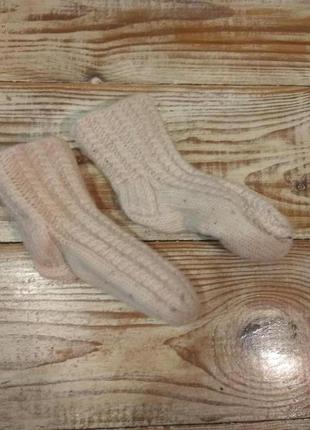 Теплі вовняні шкарпетки1 фото