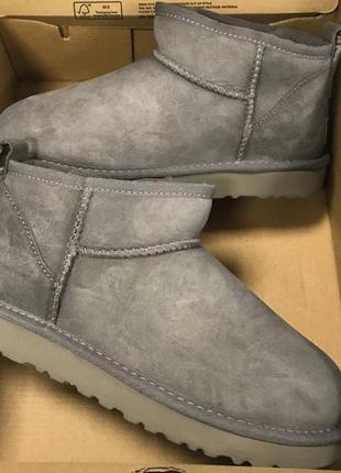 Зимние угги ugg ultra mini brown