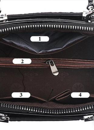 Модна жіноча міні сумочка через плече рептилія8 фото